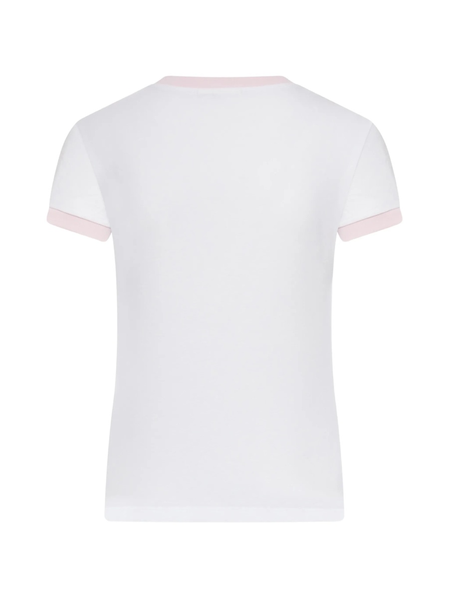 Tricou Ganni alb - Img 2