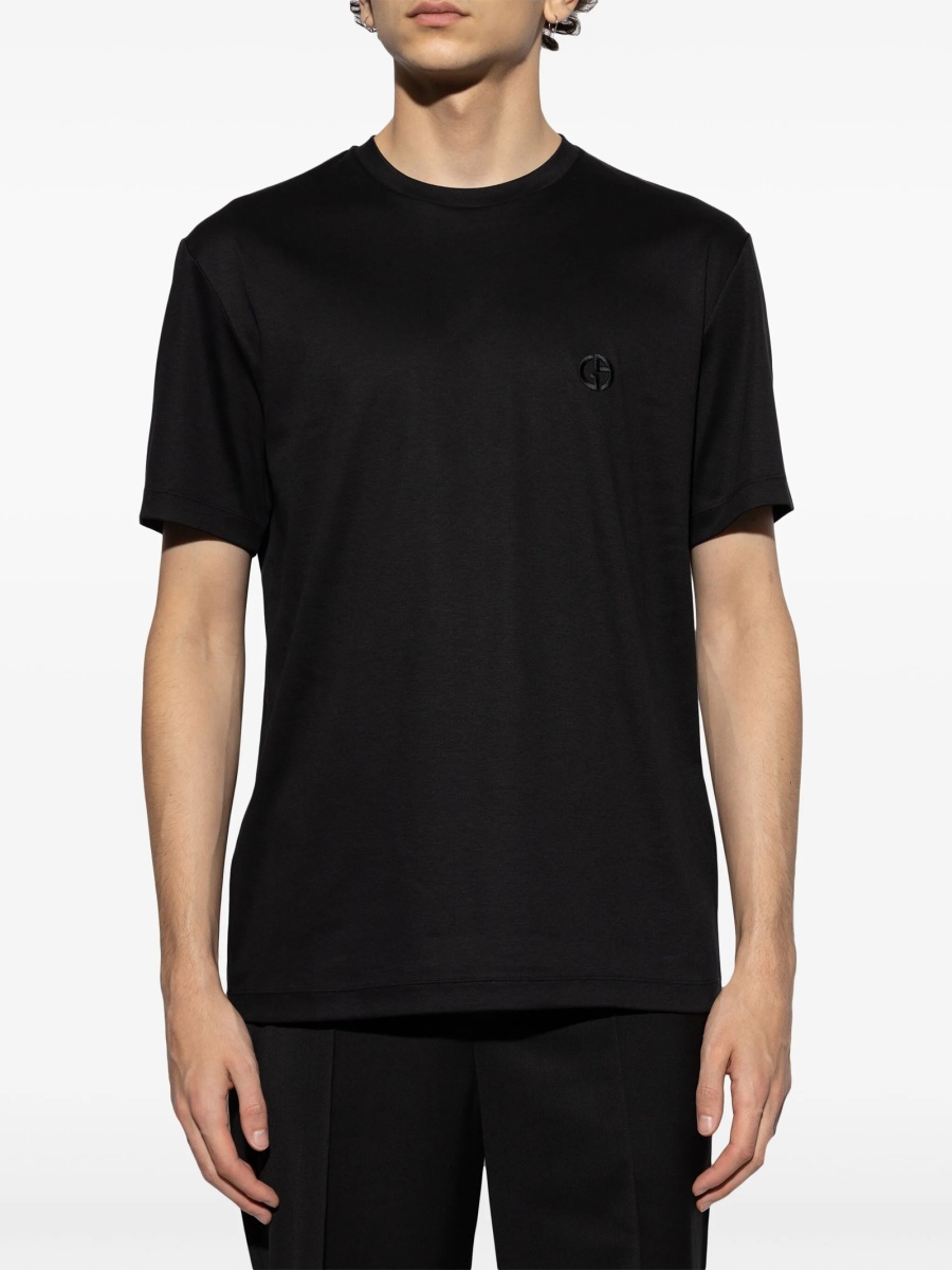 Tricou Giorgio Armani negru - Img 2