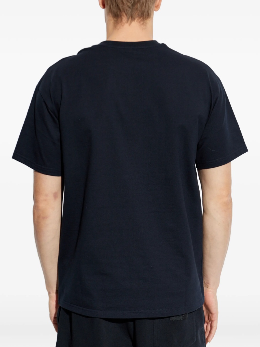 Tricou Givenchy albastru din bumbac - Img 4