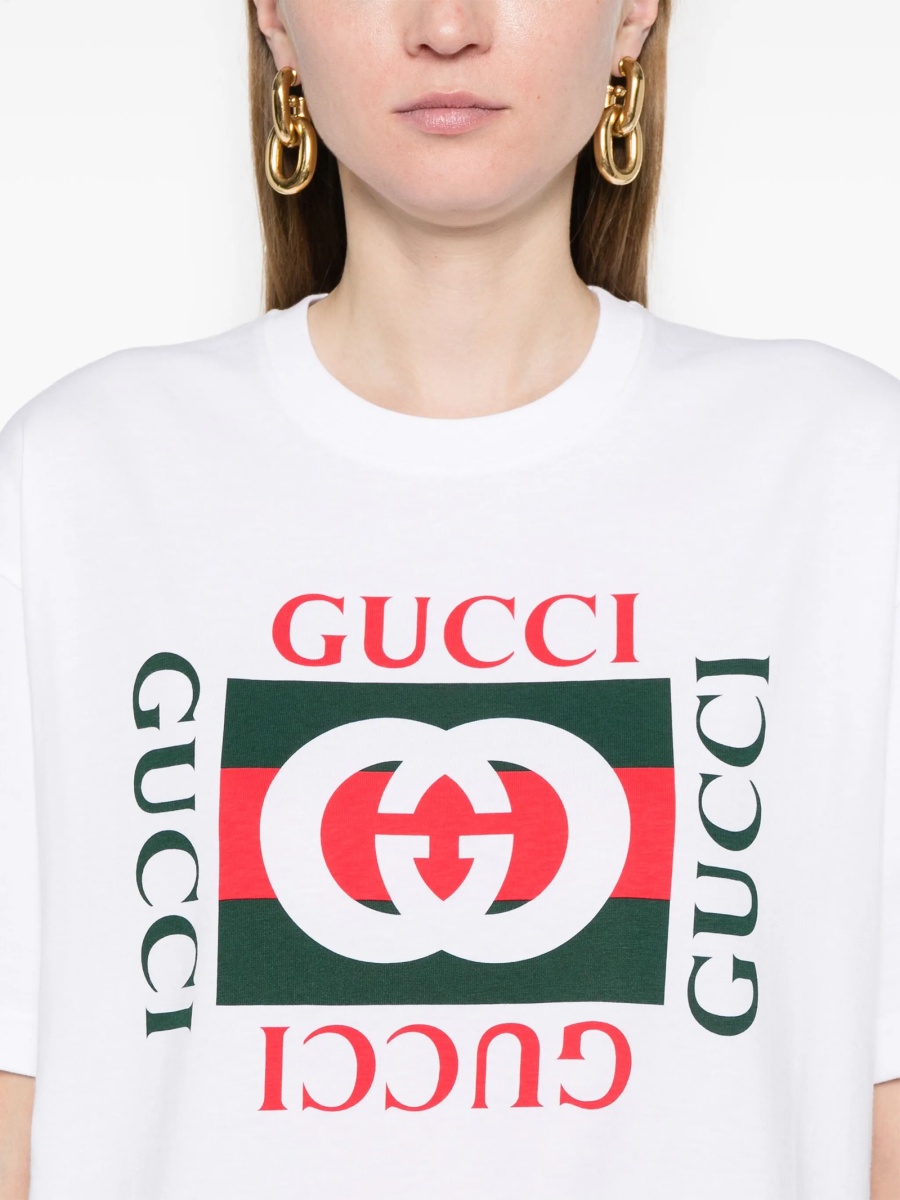 Tricou Gucci alb - Img 5