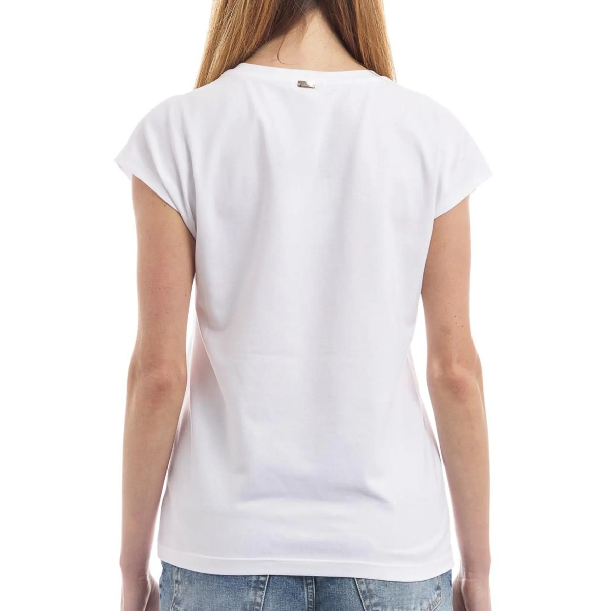 Tricou Herno Crystal-Embellished Logo T-shirt - Img 3