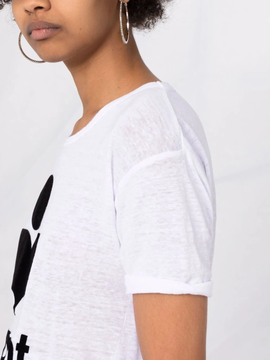 Tricou ISABEL MARANT ETOILE alb - Img 3