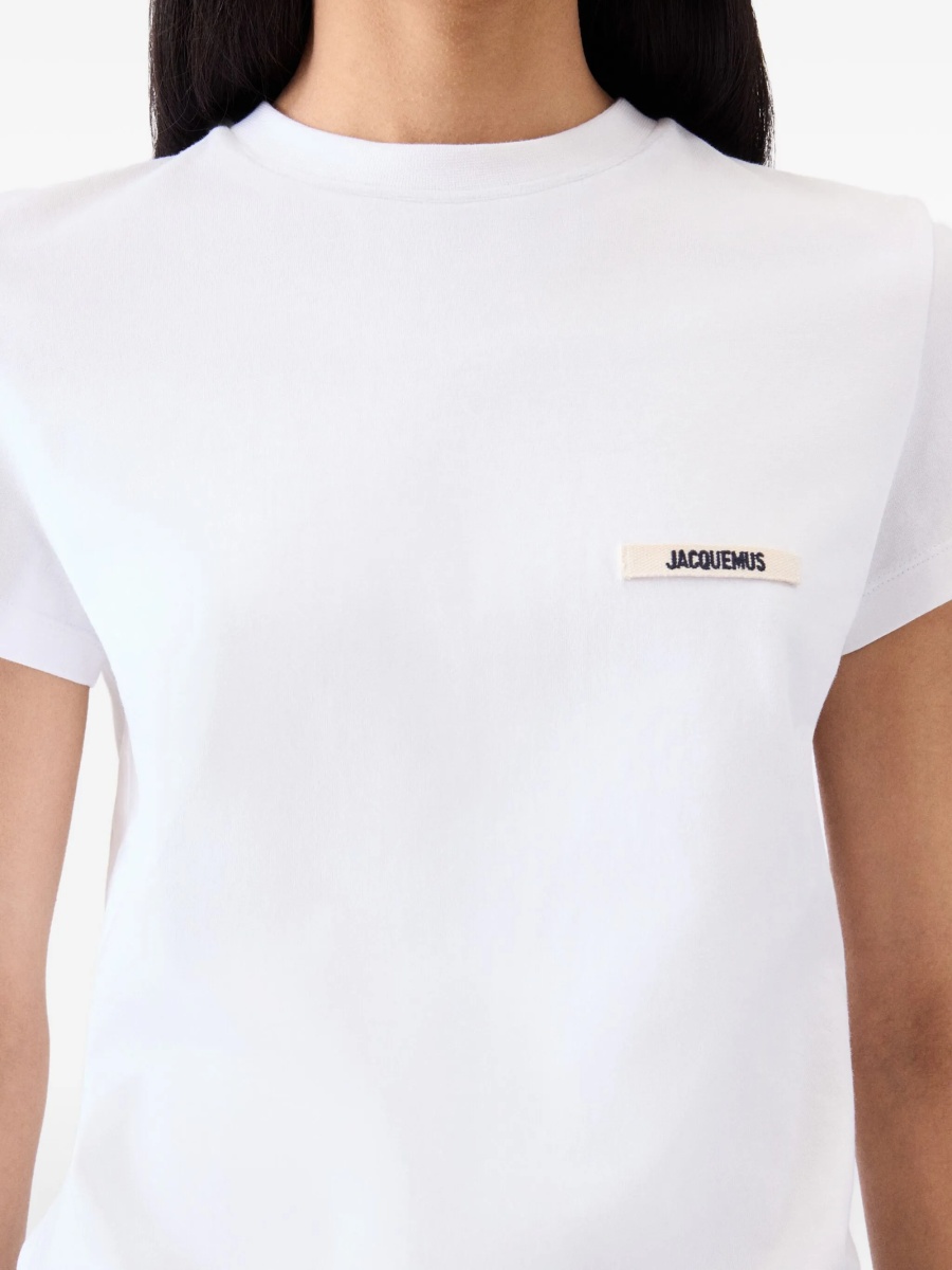 Tricou JACQUEMUS alb - Img 4