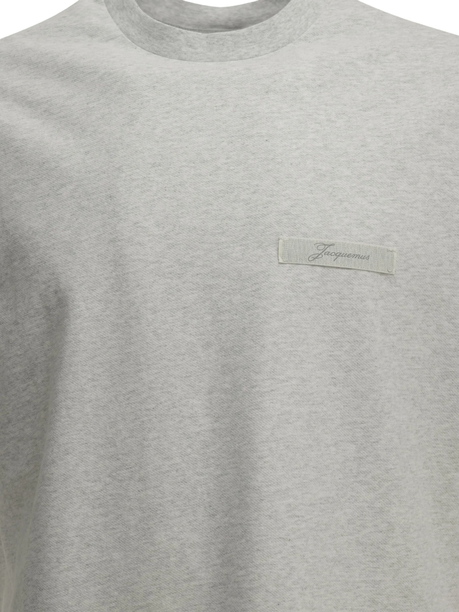 Tricou JACQUEMUS gri - Img 3