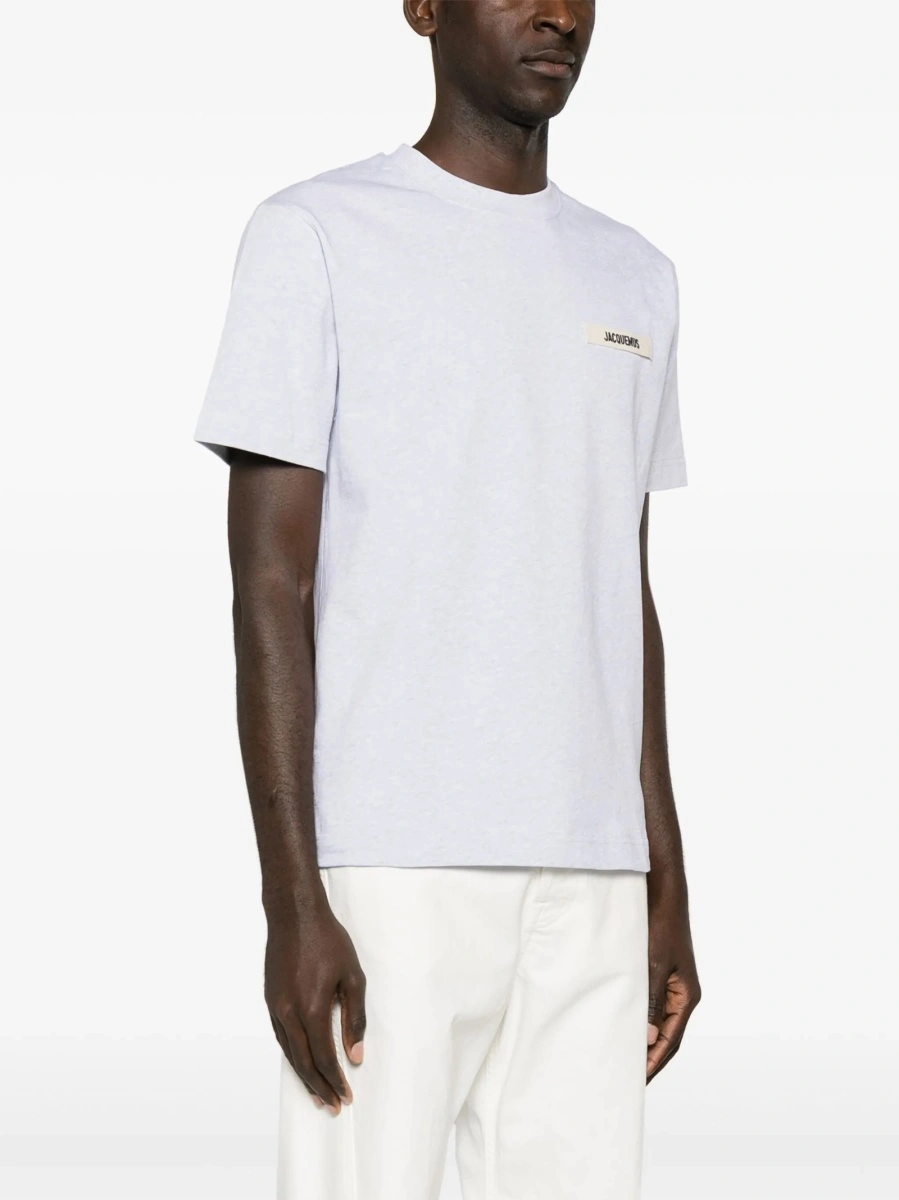 Tricou JACQUEMUS gri - Img 7