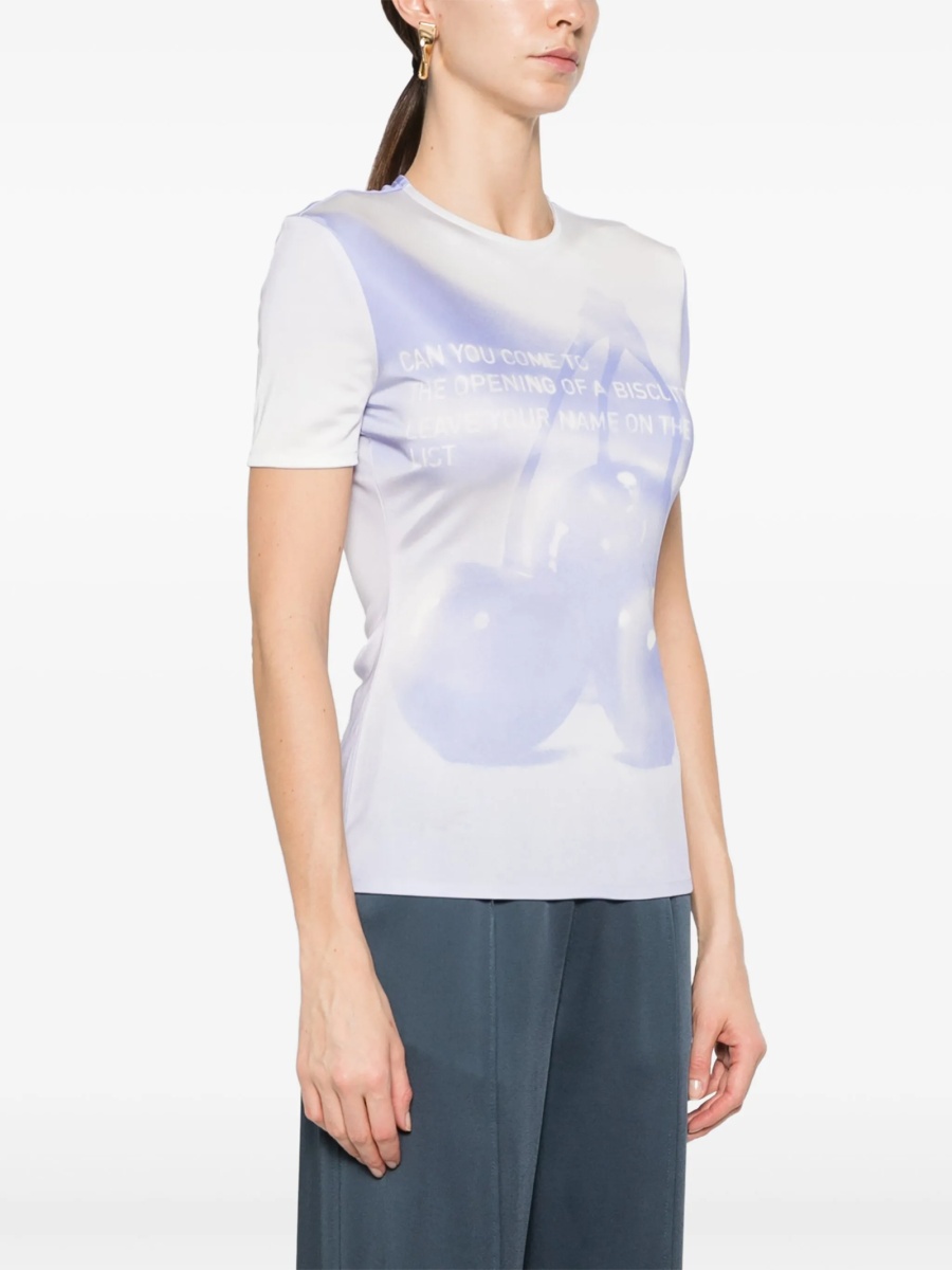 Tricou Jil Sander albastru - Img 3