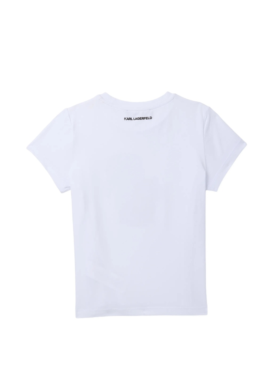 Tricou Karl Lagerfeld alb - Img 2