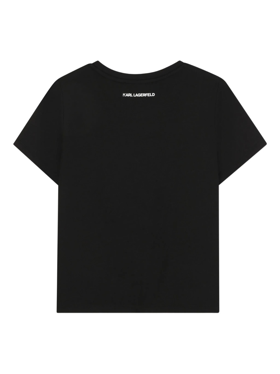 Tricou Karl Lagerfeld negru - Img 2