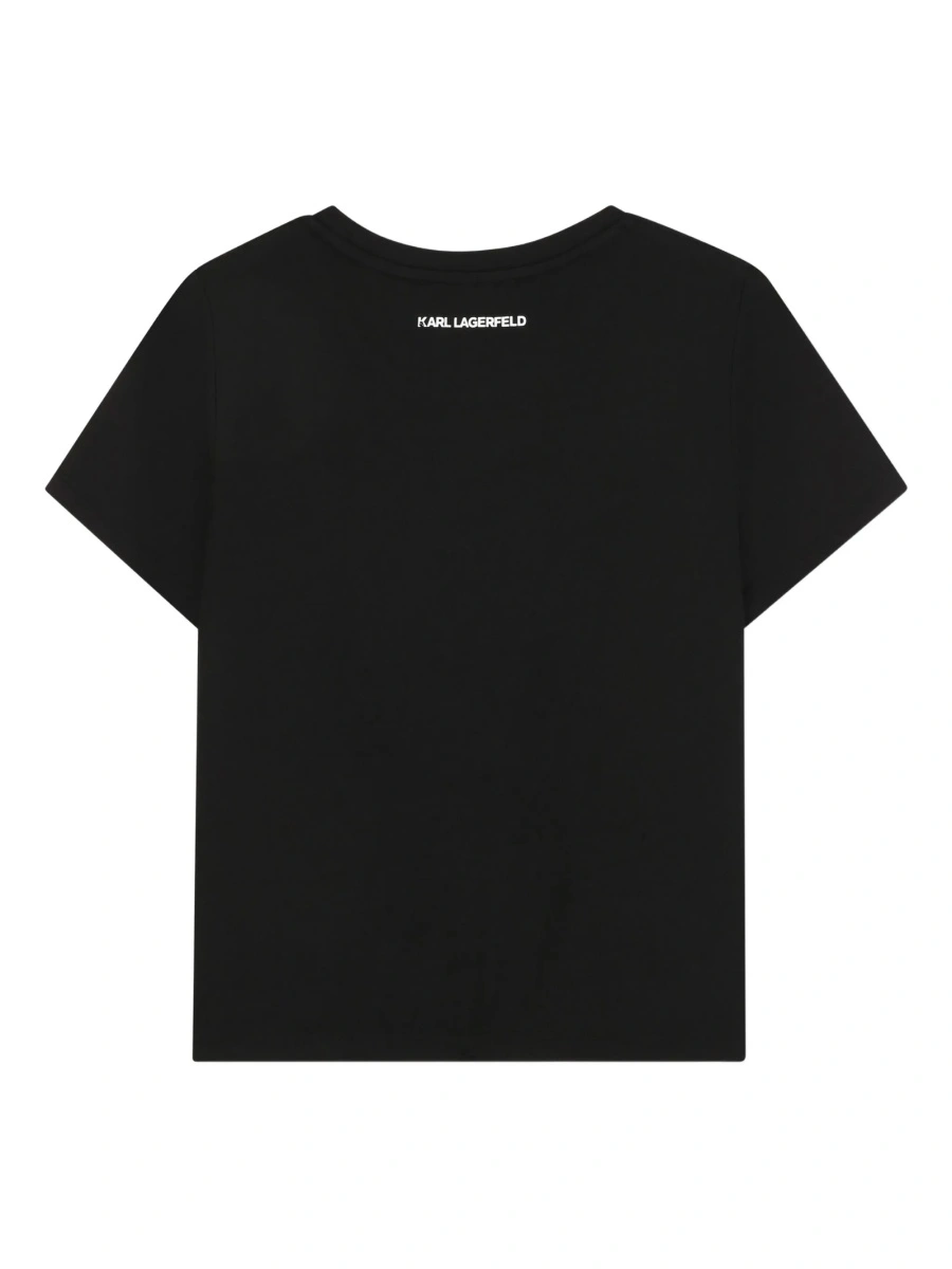 Tricou Karl Lagerfeld negru - Img 2