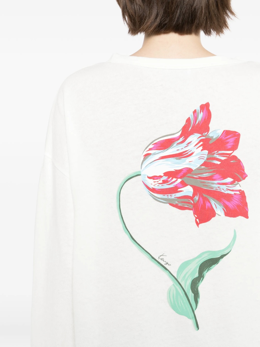 Tricou Kenzo alb - Img 5
