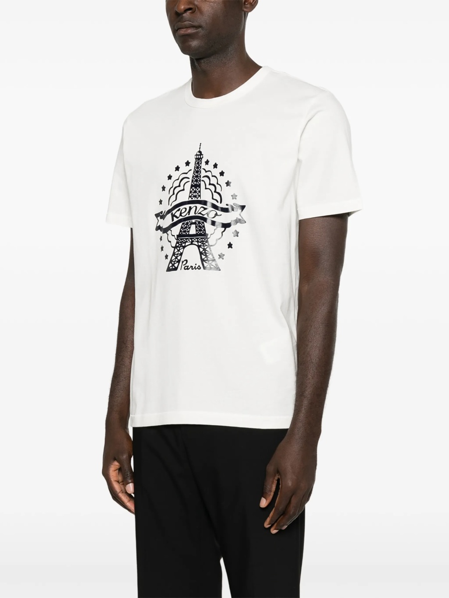 Tricou Kenzo alb - Img 3