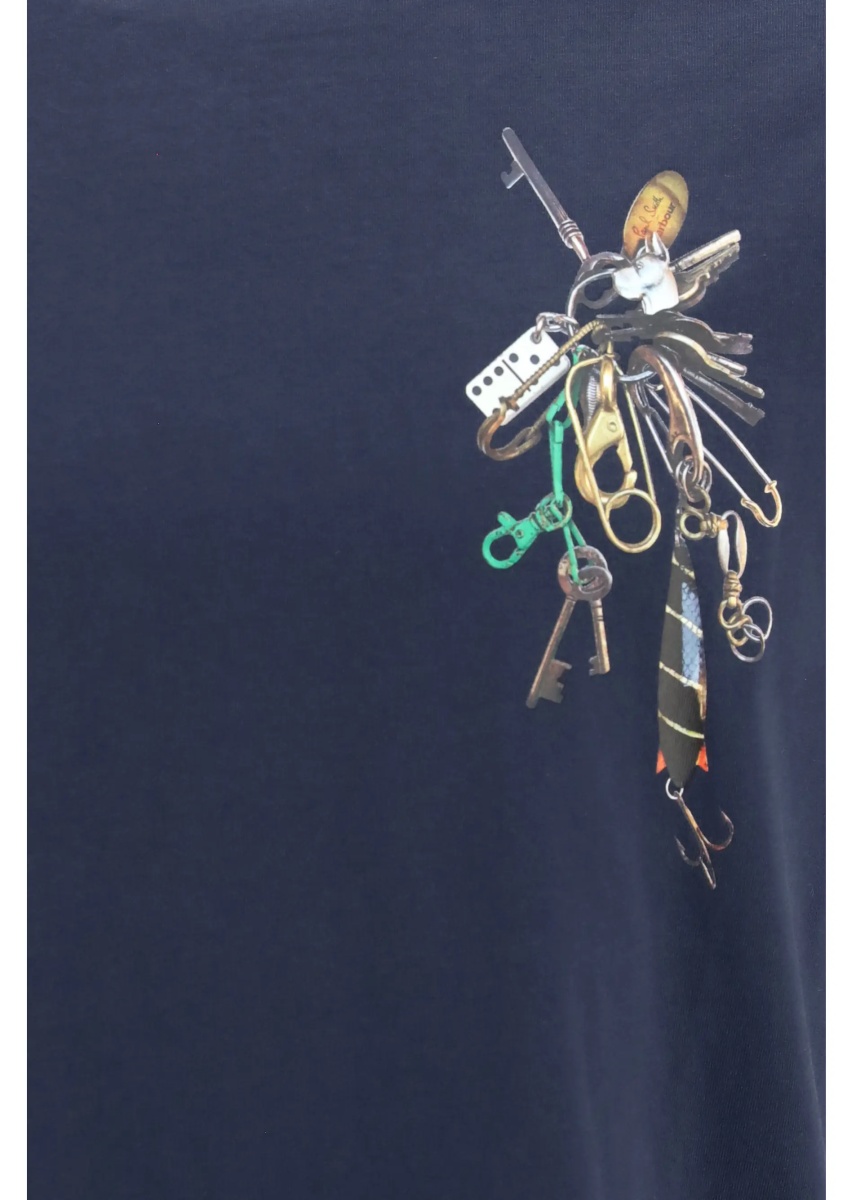 Tricou Key Barbour x Paul Smith T-shirt - Img 3