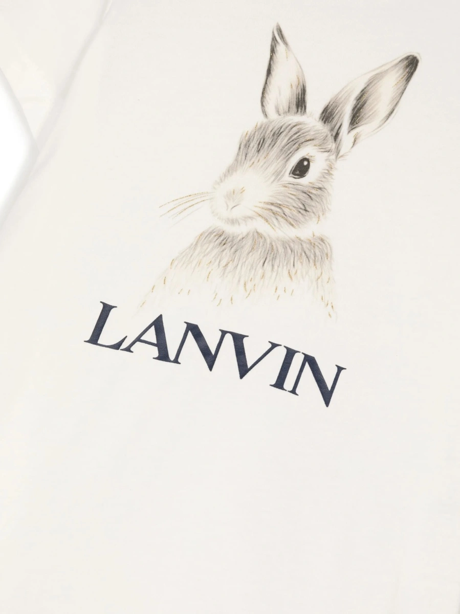Tricou Lanvin alb - Img 3