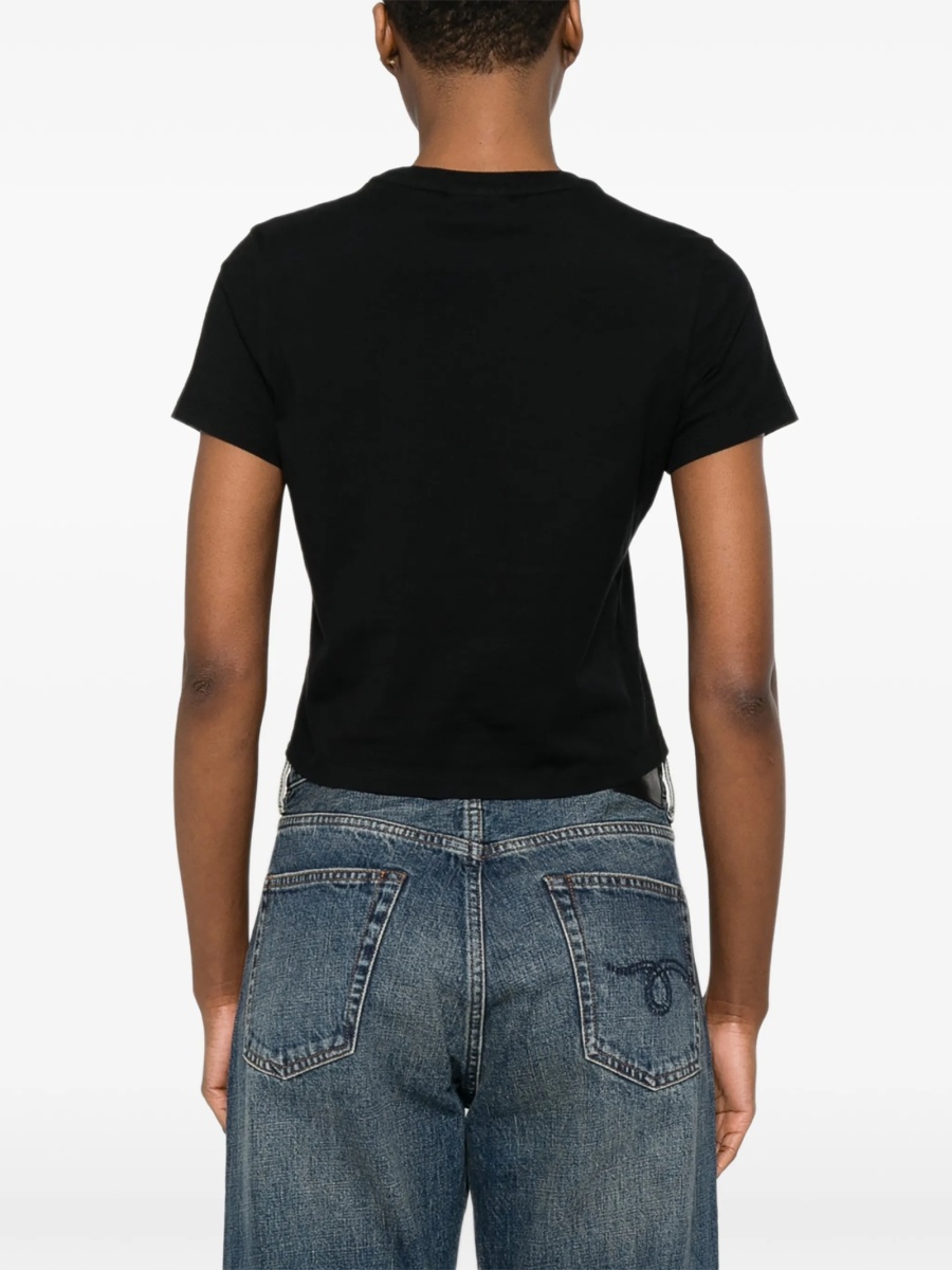 Tricou MAISON KITSUNÉ negru - Img 4