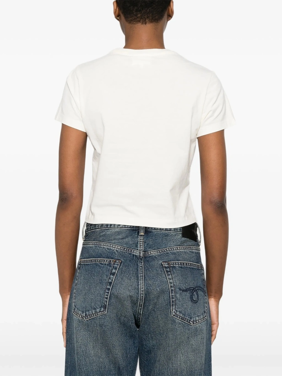 Tricou MAISON KITSUNÉ neutru - Img 4