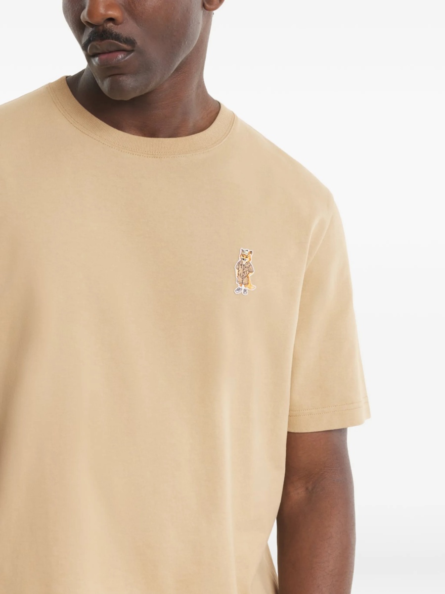 Tricou MAISON KITSUNÉ neutru - Img 4