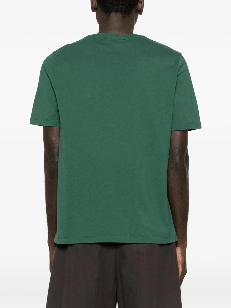 Tricou MAISON KITSUNÉ verde - Img 4