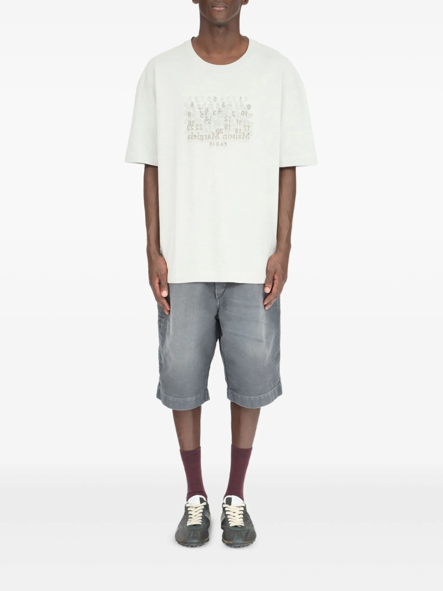 Tricou Maison Margiela gri - Img 2