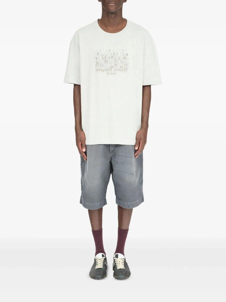 Tricou Maison Margiela gri - Img 2