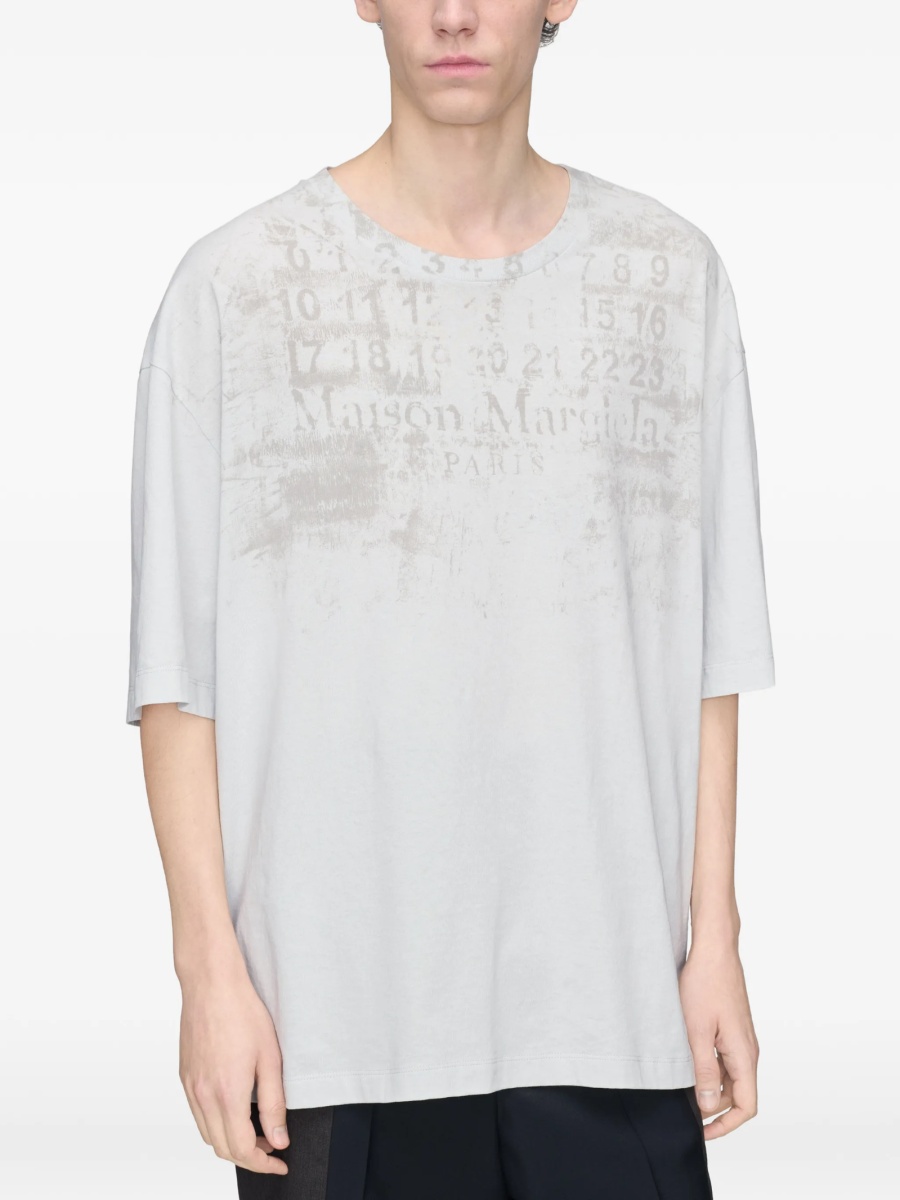 Tricou Maison Margiela gri - Img 3