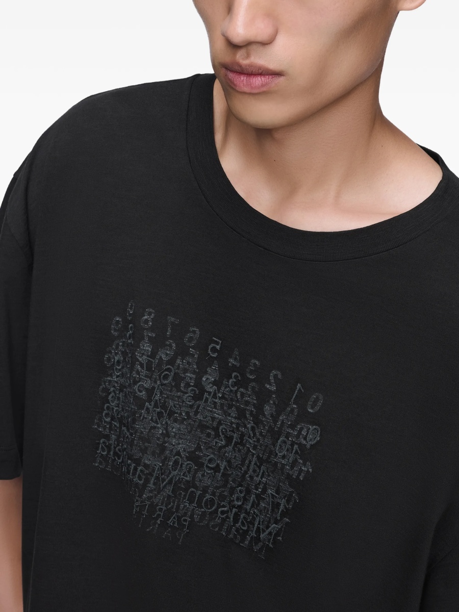 Tricou Maison Margiela negru - Img 5