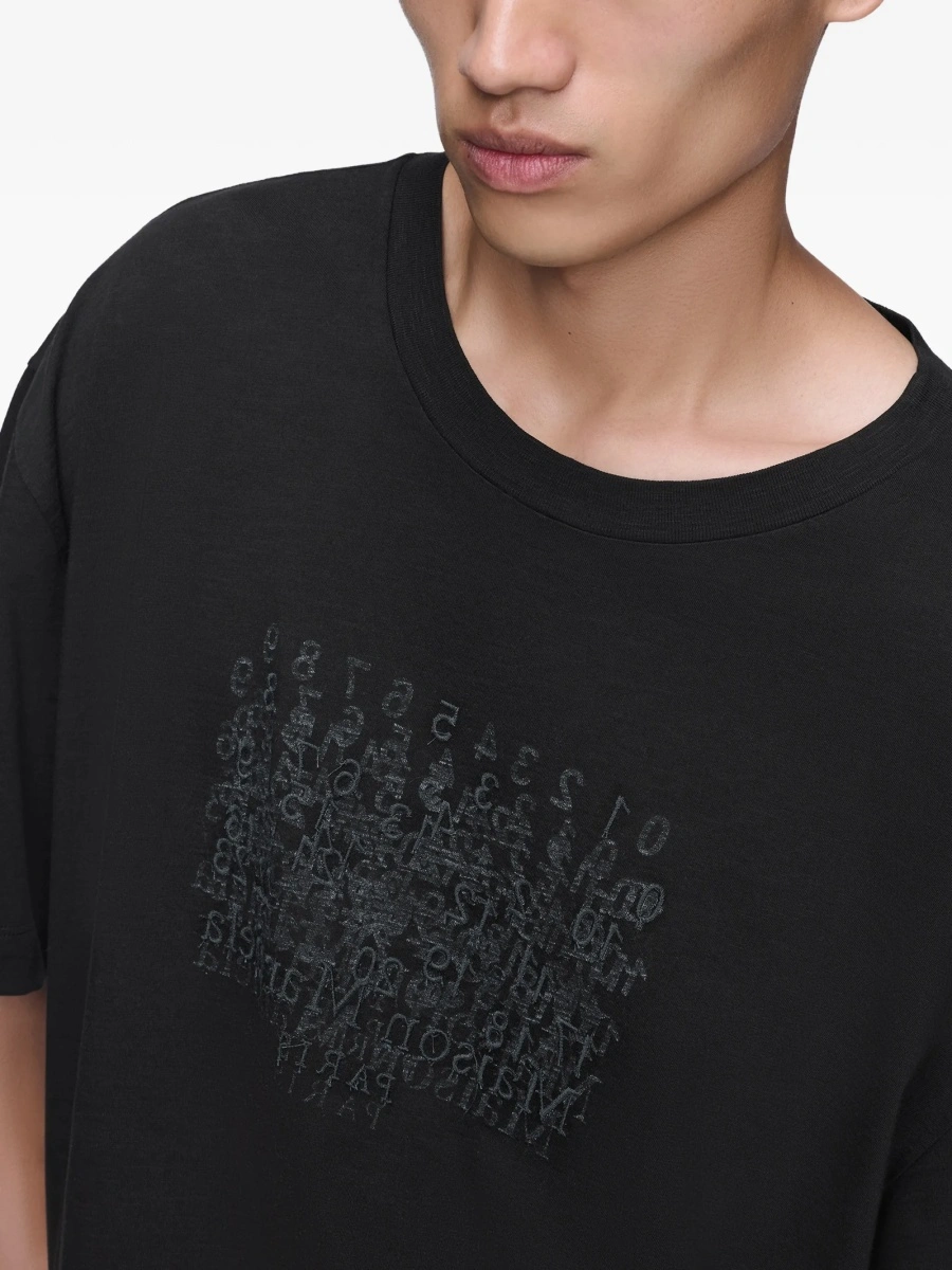 Tricou Maison Margiela negru - Img 5