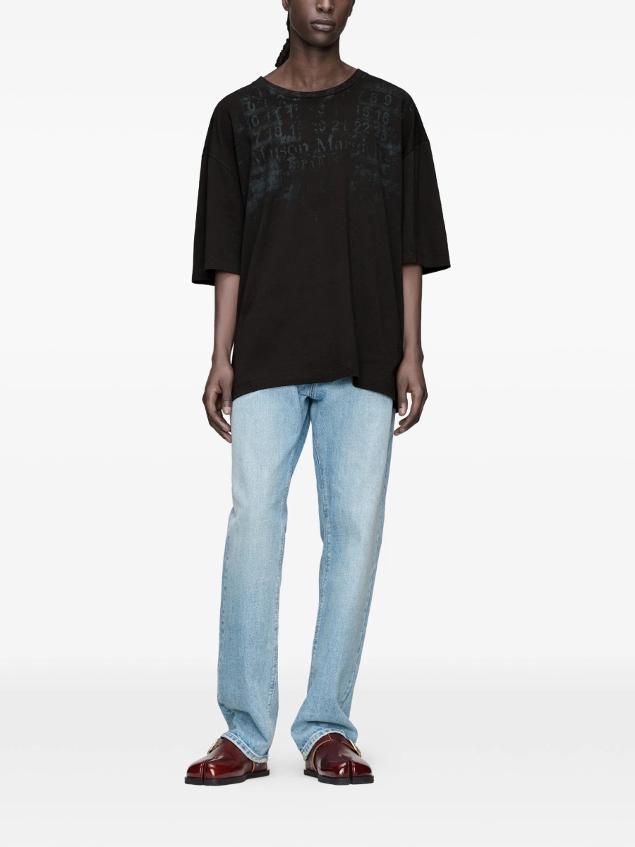 Tricou Maison Margiela negru - Img 2