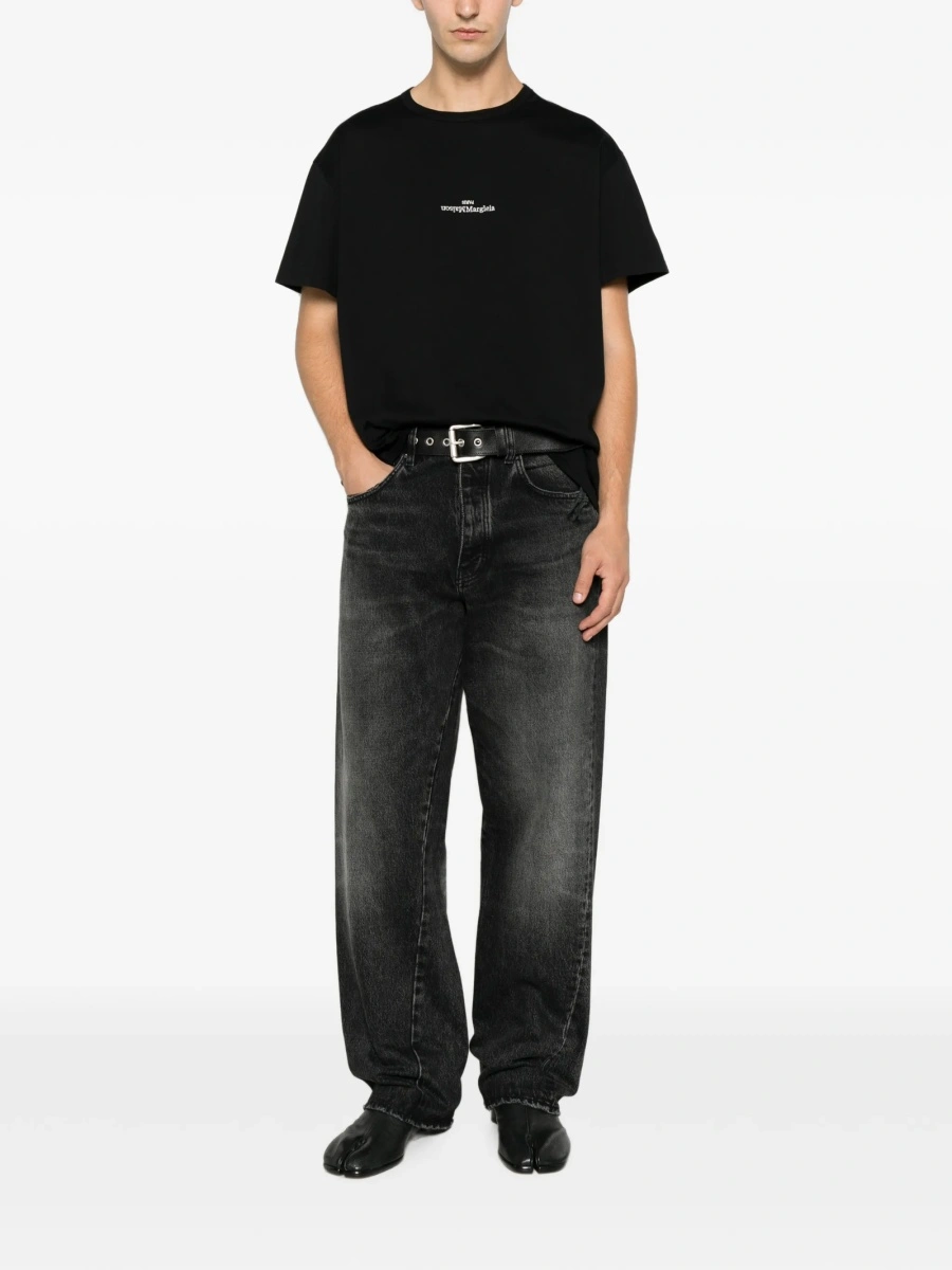 Tricou Maison Margiela negru - Img 2