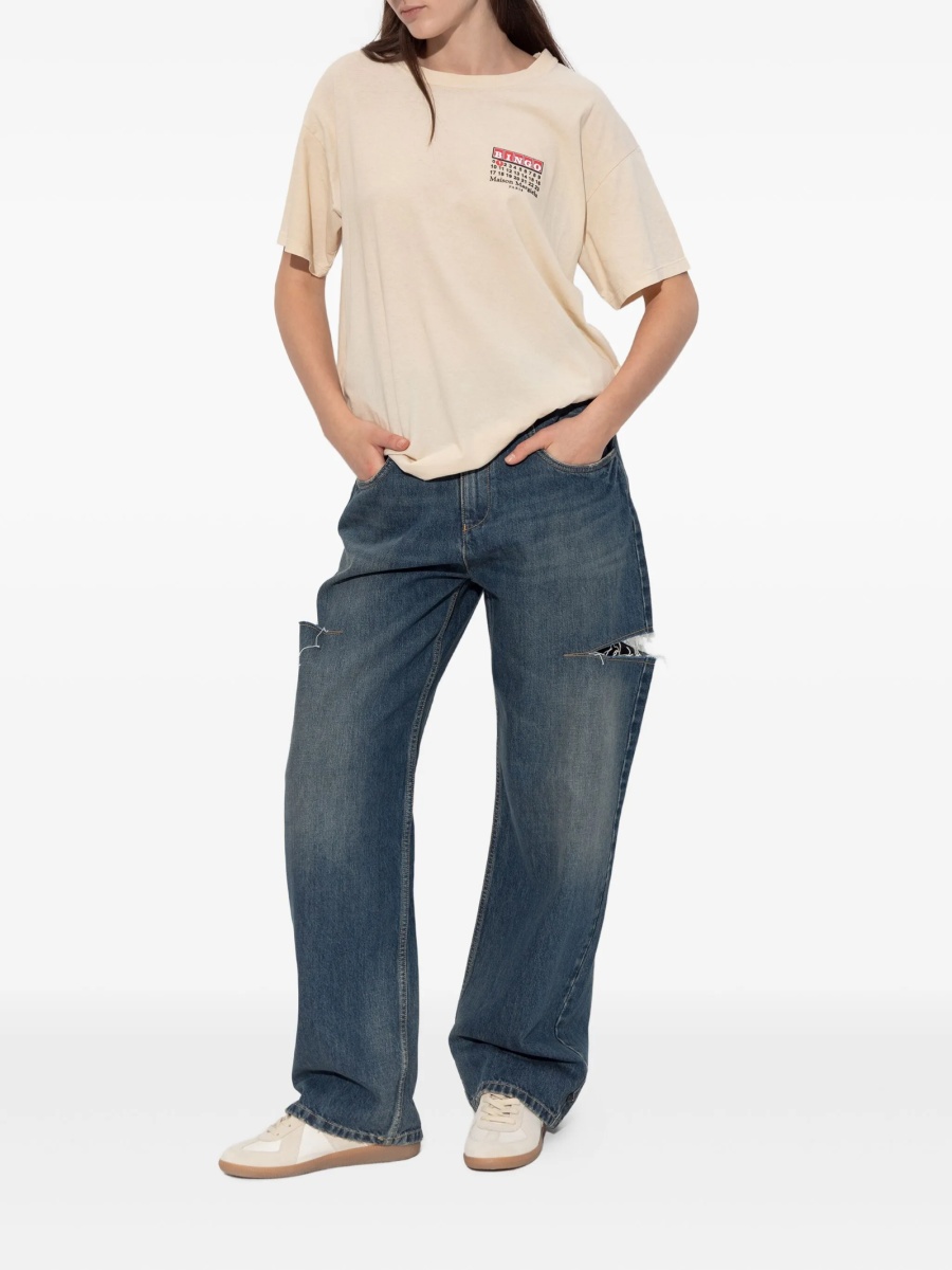 Tricou Maison Margiela neutru - Img 2
