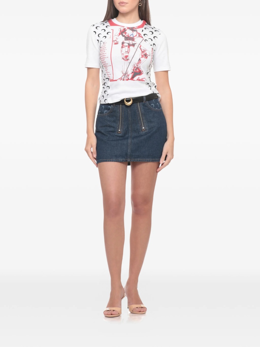 Tricou MARINE SERRE alb - Img 2