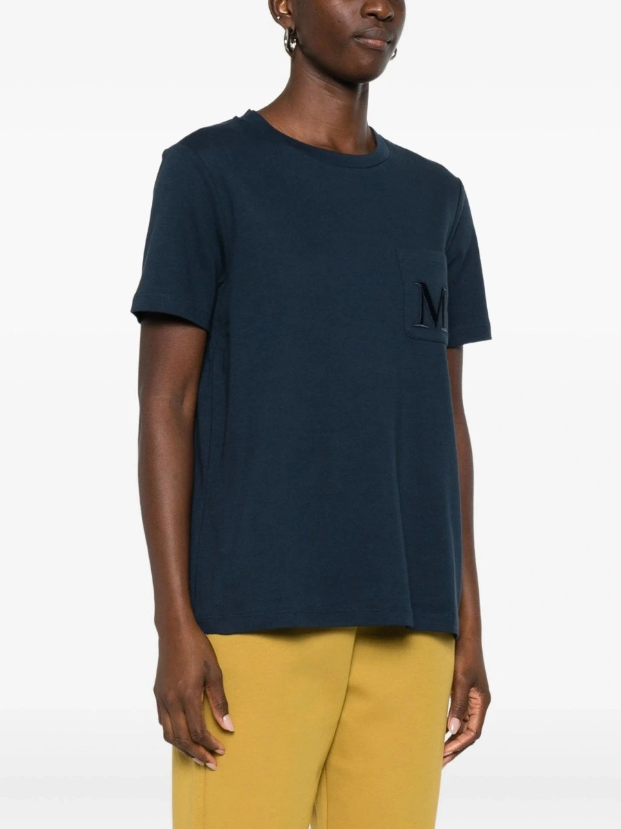Tricou Max Mara albastru - Img 3