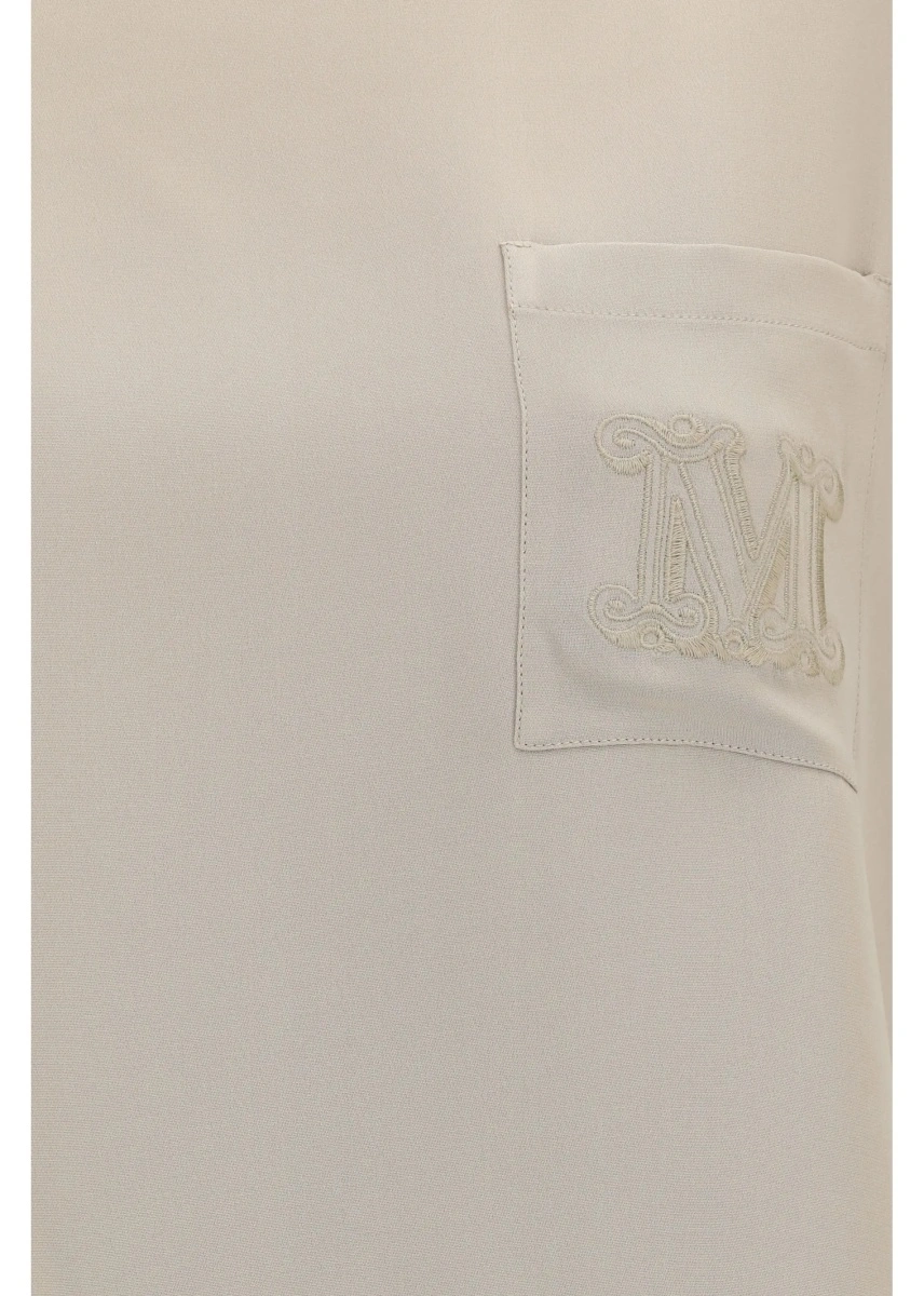 Tricou Max Mara multicolor din matase - Img 3