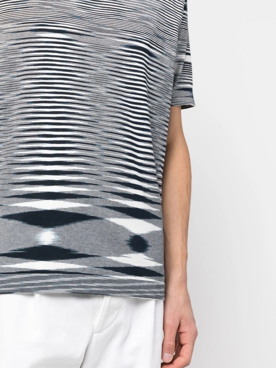 Tricou MISSONI BEACHWEAR albastru - Img 5