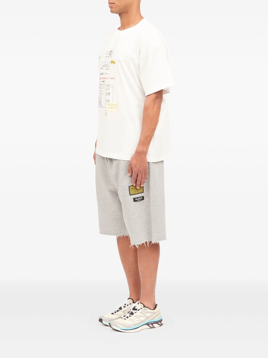 Tricou MM6 Maison Margiela alb - Img 3