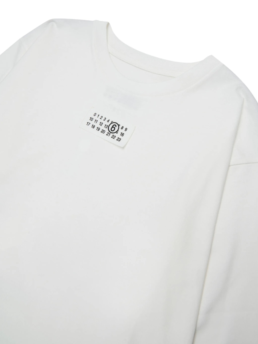 Tricou MM6 Maison Margiela alb - Img 3