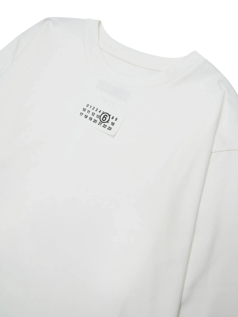 Tricou MM6 Maison Margiela alb - Img 3