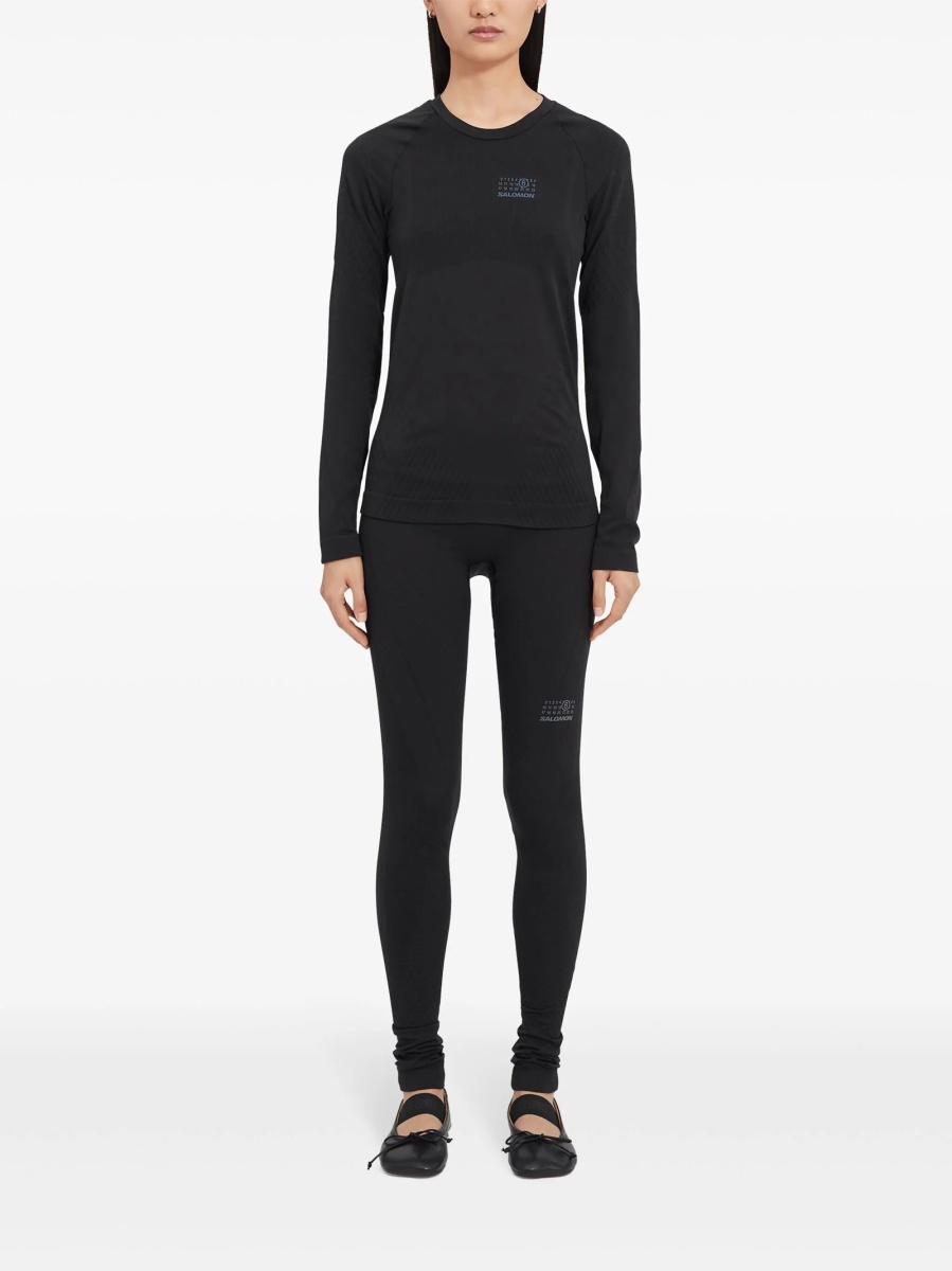 Tricou MM6 Maison Margiela negru - Img 2