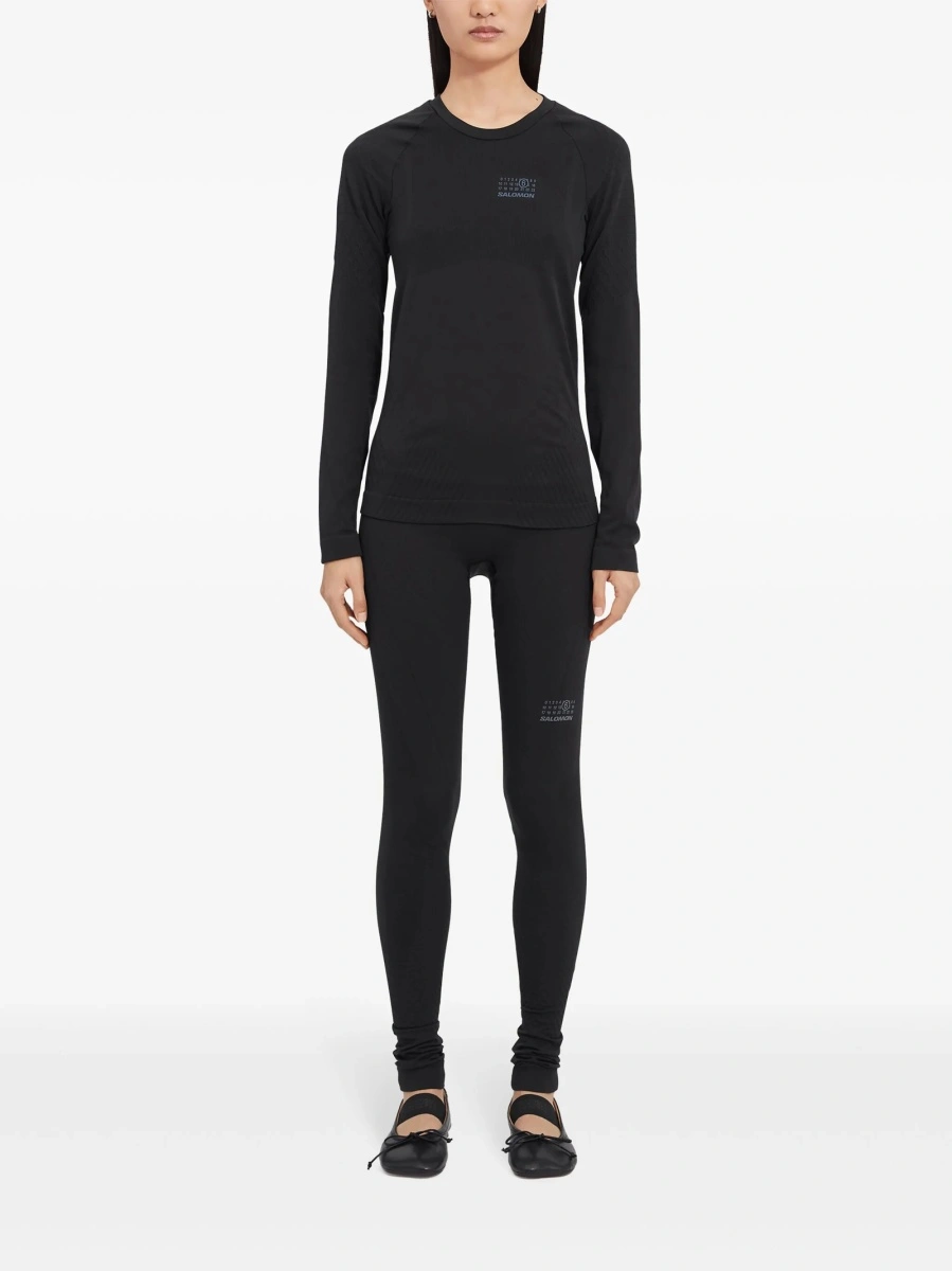 Tricou MM6 Maison Margiela negru - Img 2