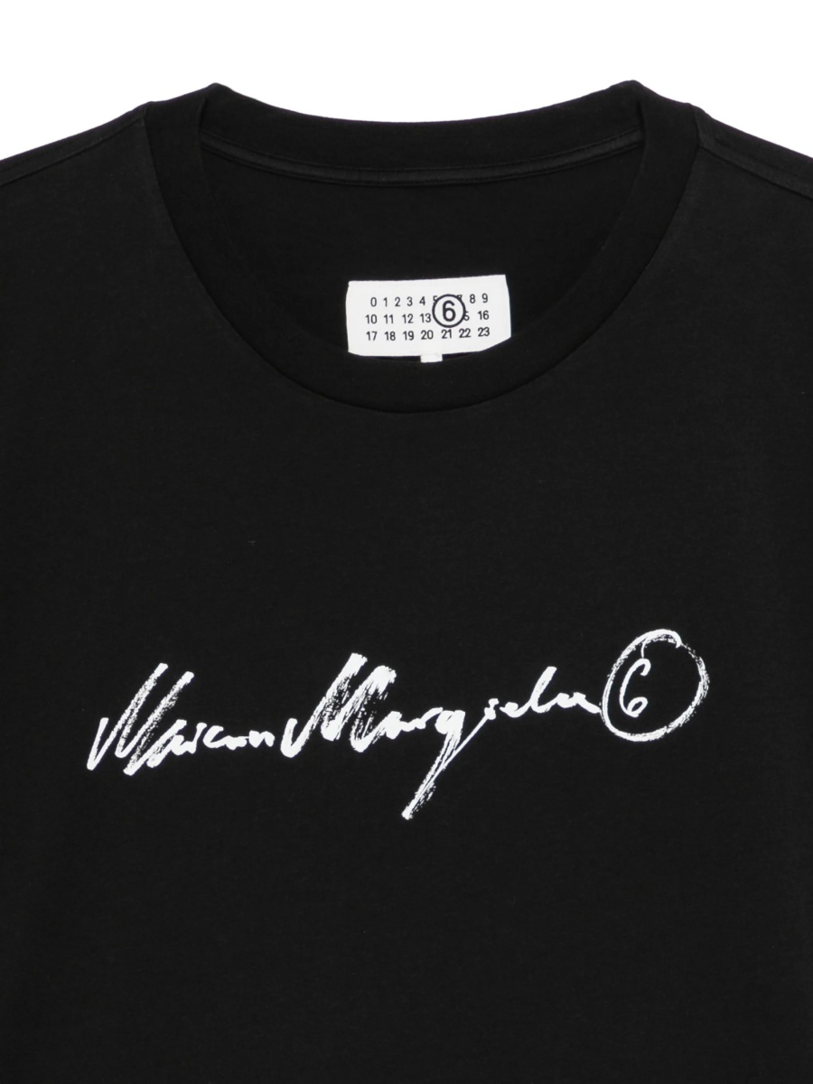 Tricou MM6 Maison Margiela negru - Img 3