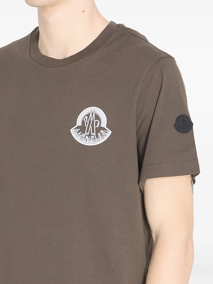 Tricou Moncler gri - Img 4