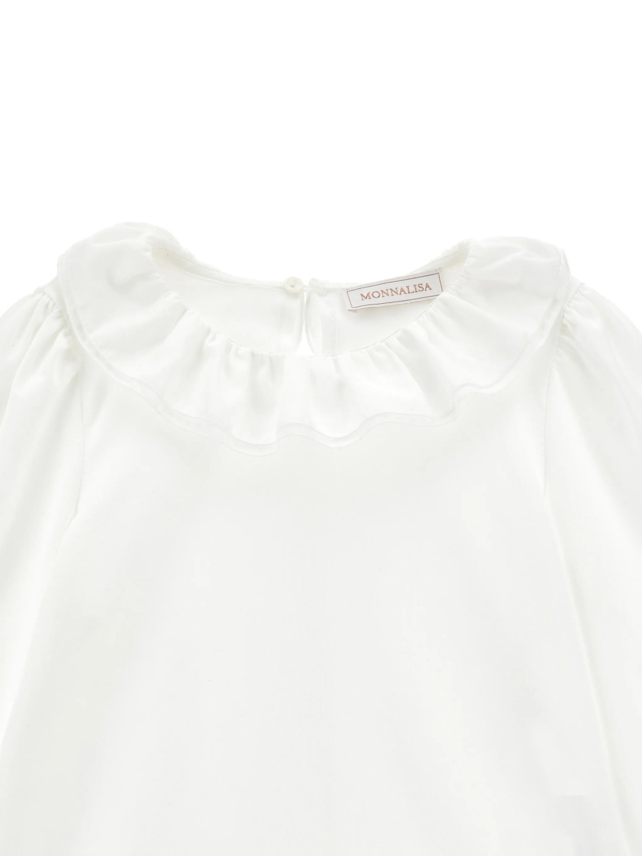 Tricou Monnalisa alb - Img 3