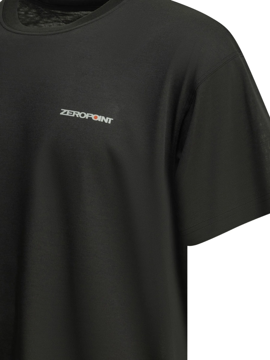 Tricou Montbell negru din poliester reciclat si polyester - Img 4