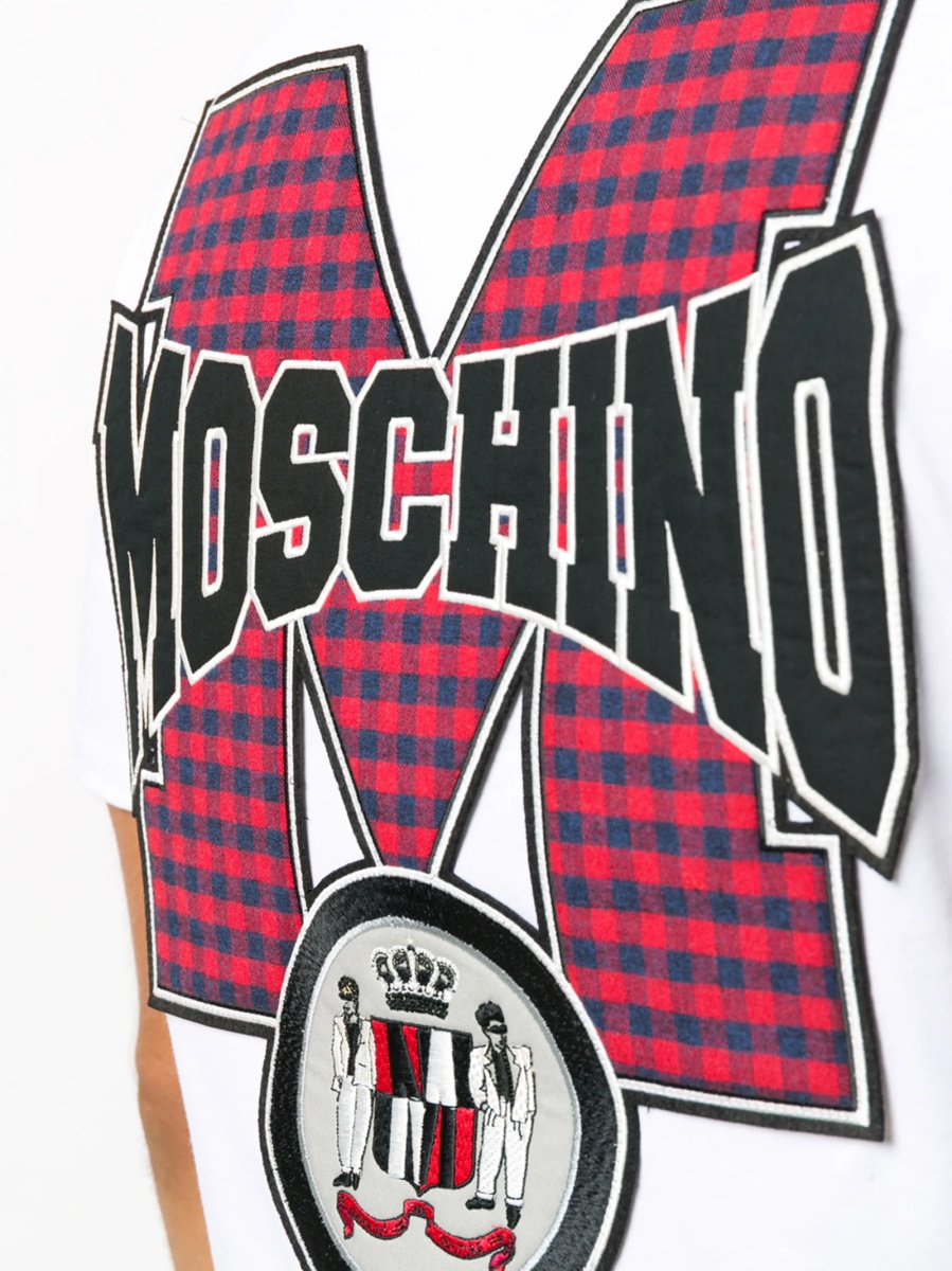 Tricou Moschino alb - Img 5