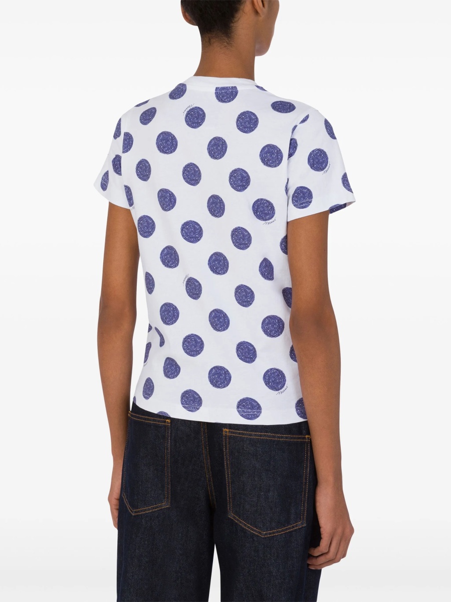 Tricou Moschino alb - Img 3