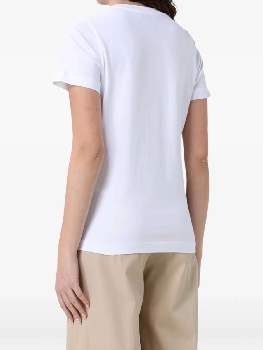 Tricou Moschino alb - Img 3