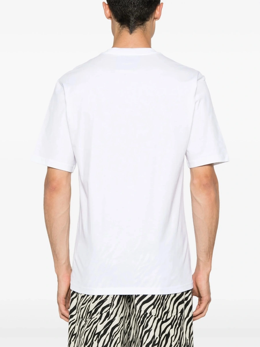 Tricou Moschino alb - Img 4