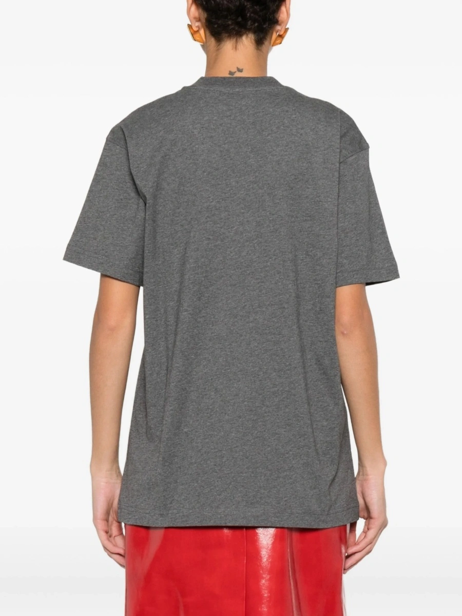 Tricou Moschino gri - Img 4