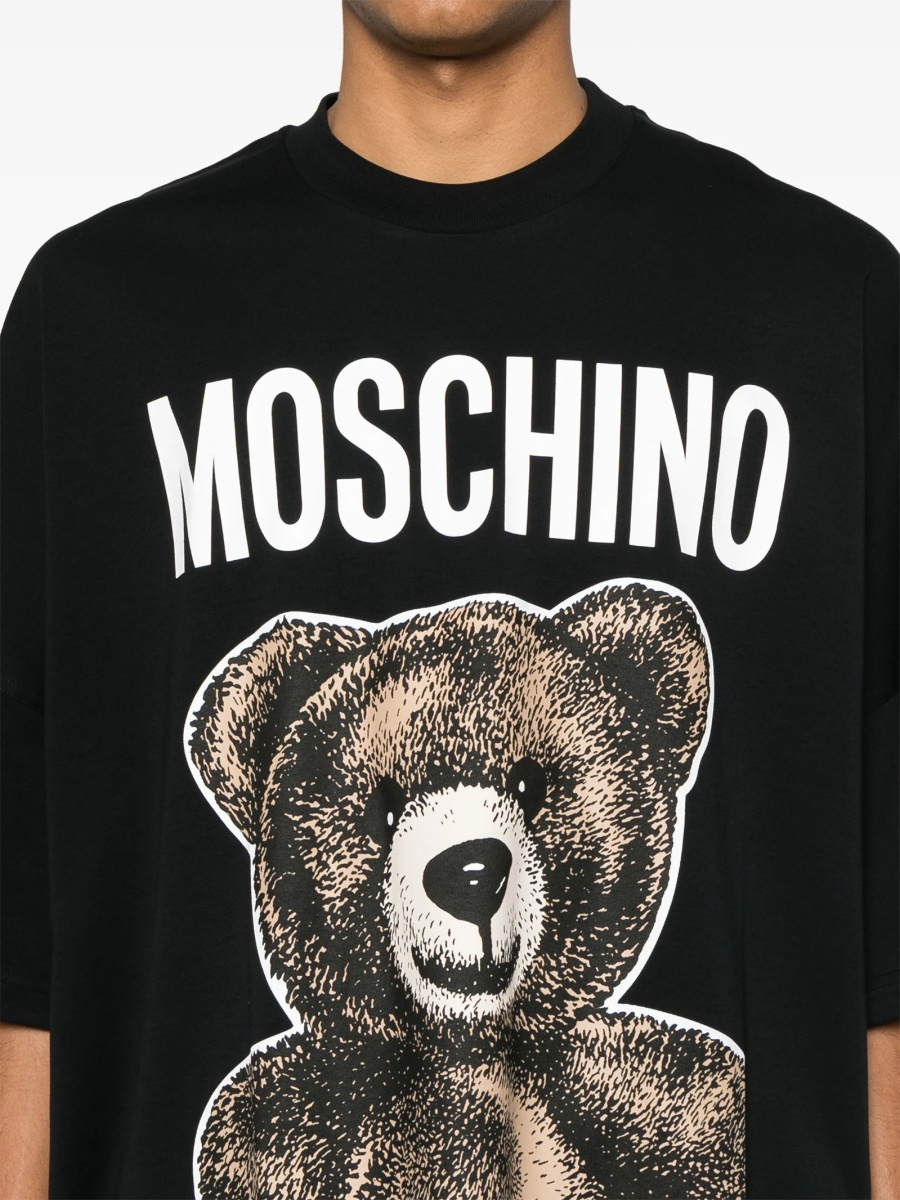 Tricou Moschino negru - Img 4