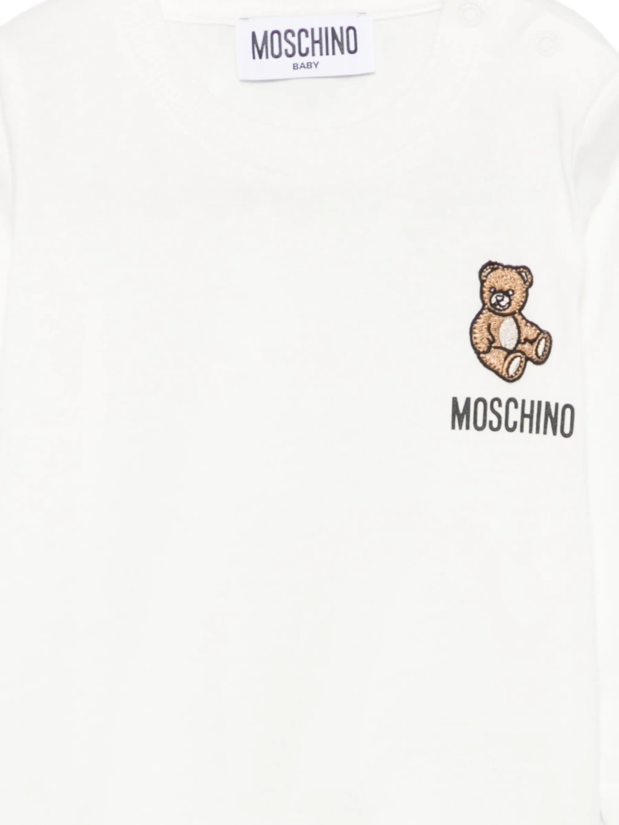 Tricou Moschino neutru din bumbac - Img 3