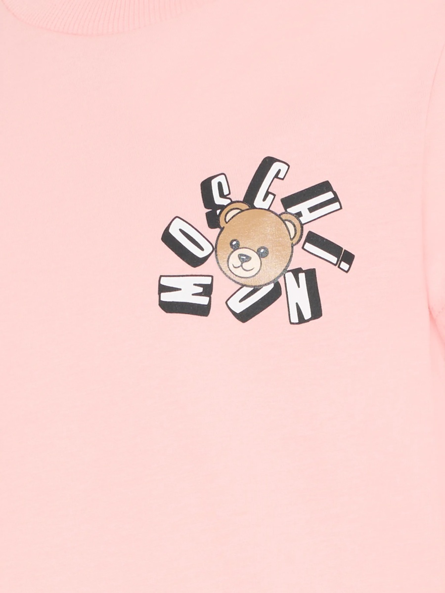 Tricou Moschino roz - Img 3